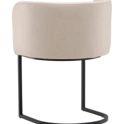 Simrishamn karmstol - Beige/svart