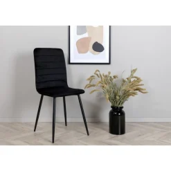 Sirocco Lyx matstol - Svart