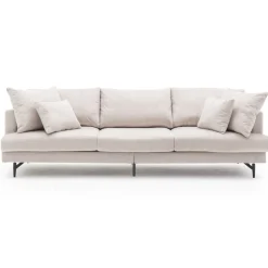 3-sits soffa i beige manchester - Hedlunda