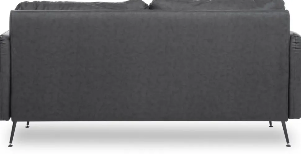 Sjötorp 2-sits soffa i svart PU