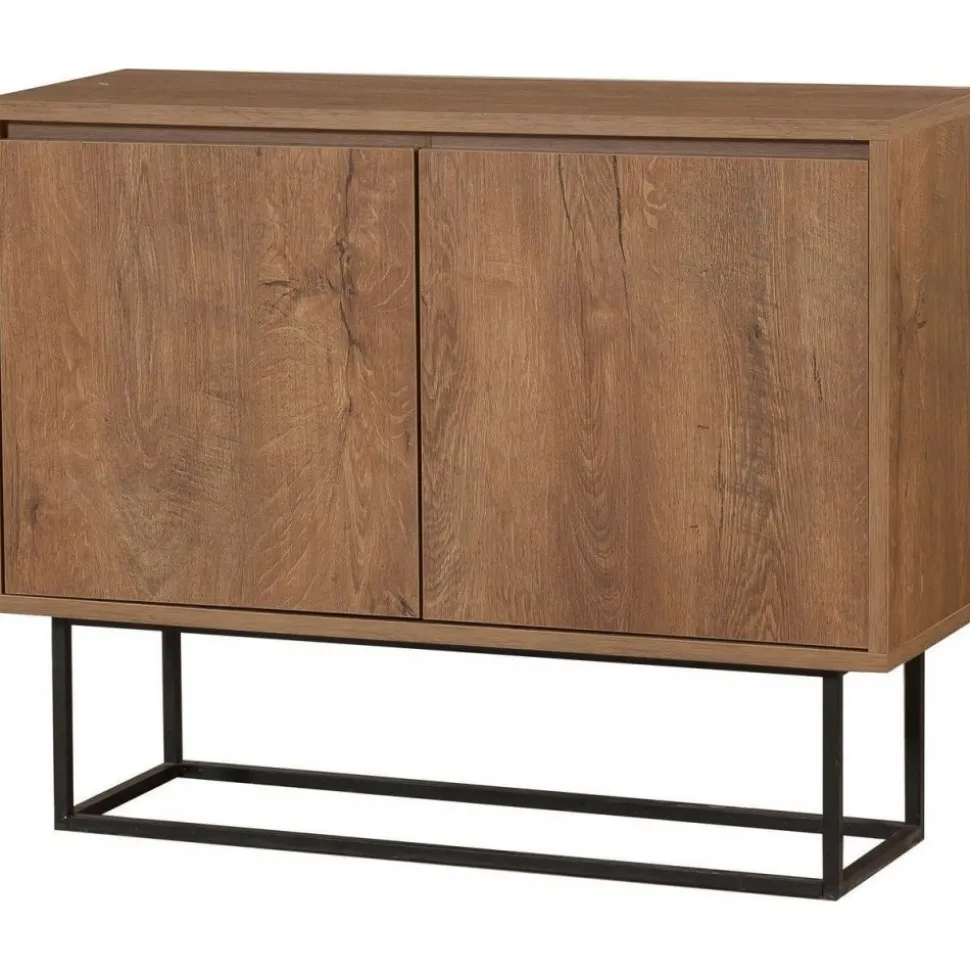 Skänk i valnöt 90 cm bred + Fläckborttagare för möbler