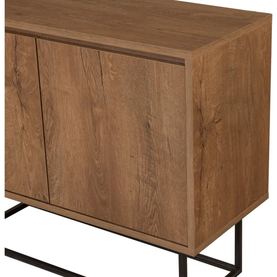 Skänk i valnöt 90 cm bred + Fläckborttagare för möbler