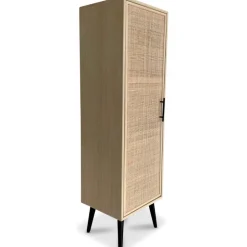 Skåp i rotting med svart handtag - React