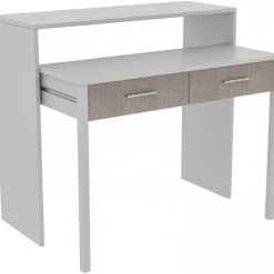 Skrivbord Maida utdragbart vit - 99 cm