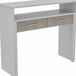 Skrivbord Maida utdragbart vit - 99 cm