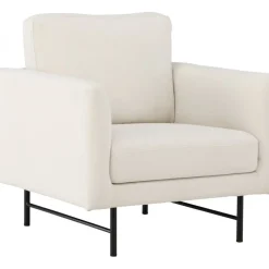 Sky fåtölj - Vit/svart