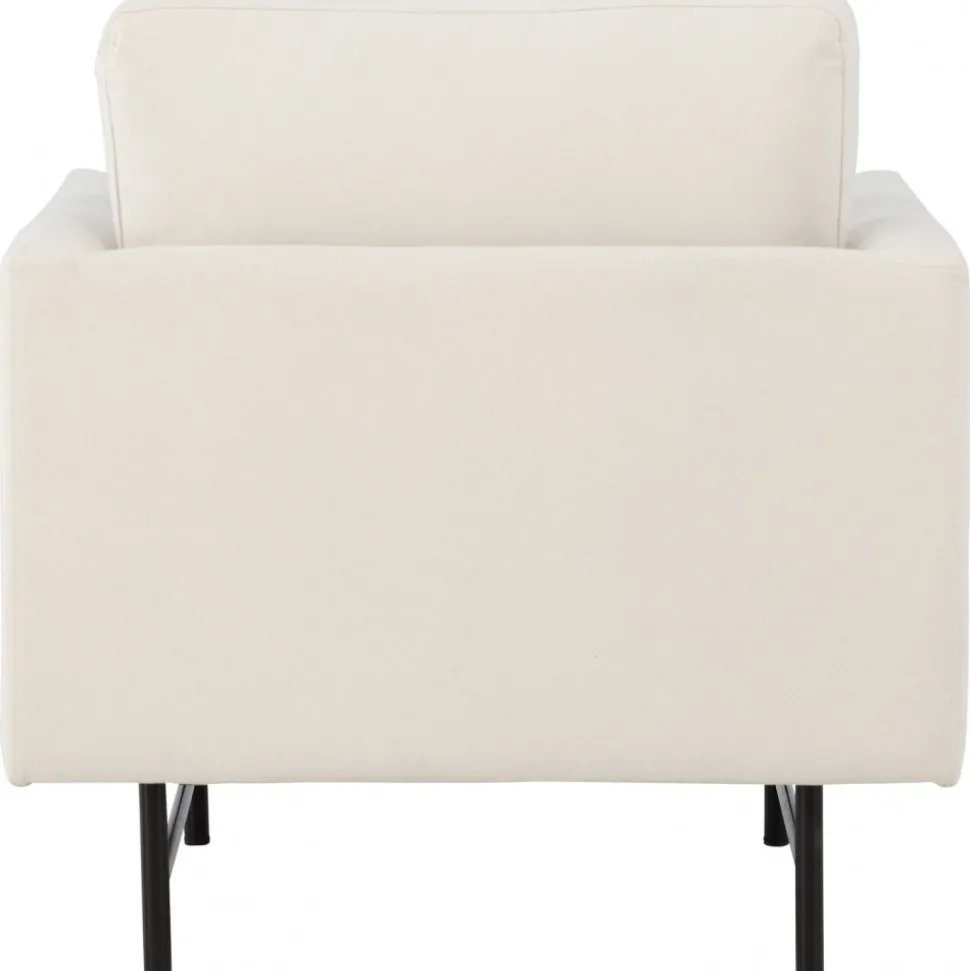 Sky fåtölj - Vit/svart