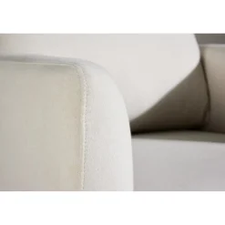 Sky fåtölj - Vit/svart