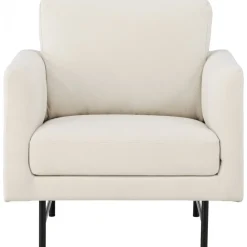 Sky fåtölj - Vit/svart