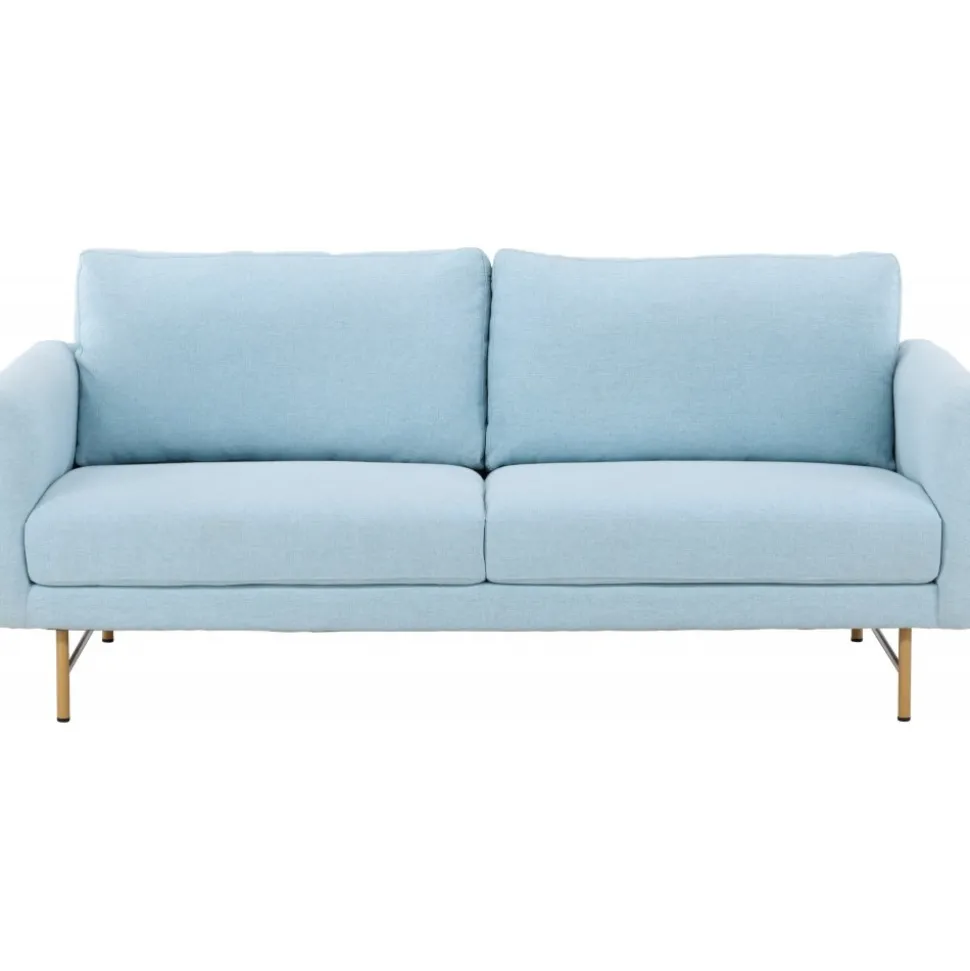 Sky 3-sits soffa - Babyblå/Whitewash