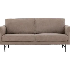 Sky 3-sits soffa - Svart/brun