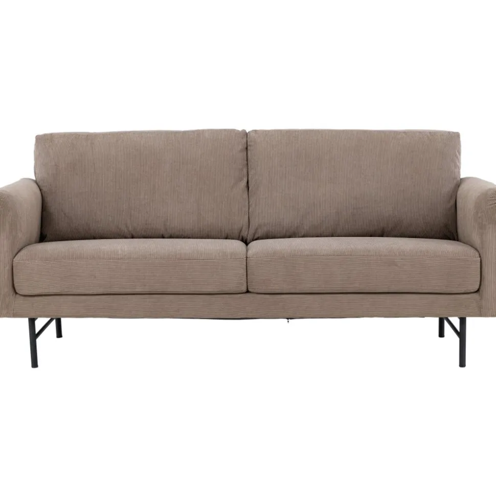 Sky 3-sits soffa - Svart/brun