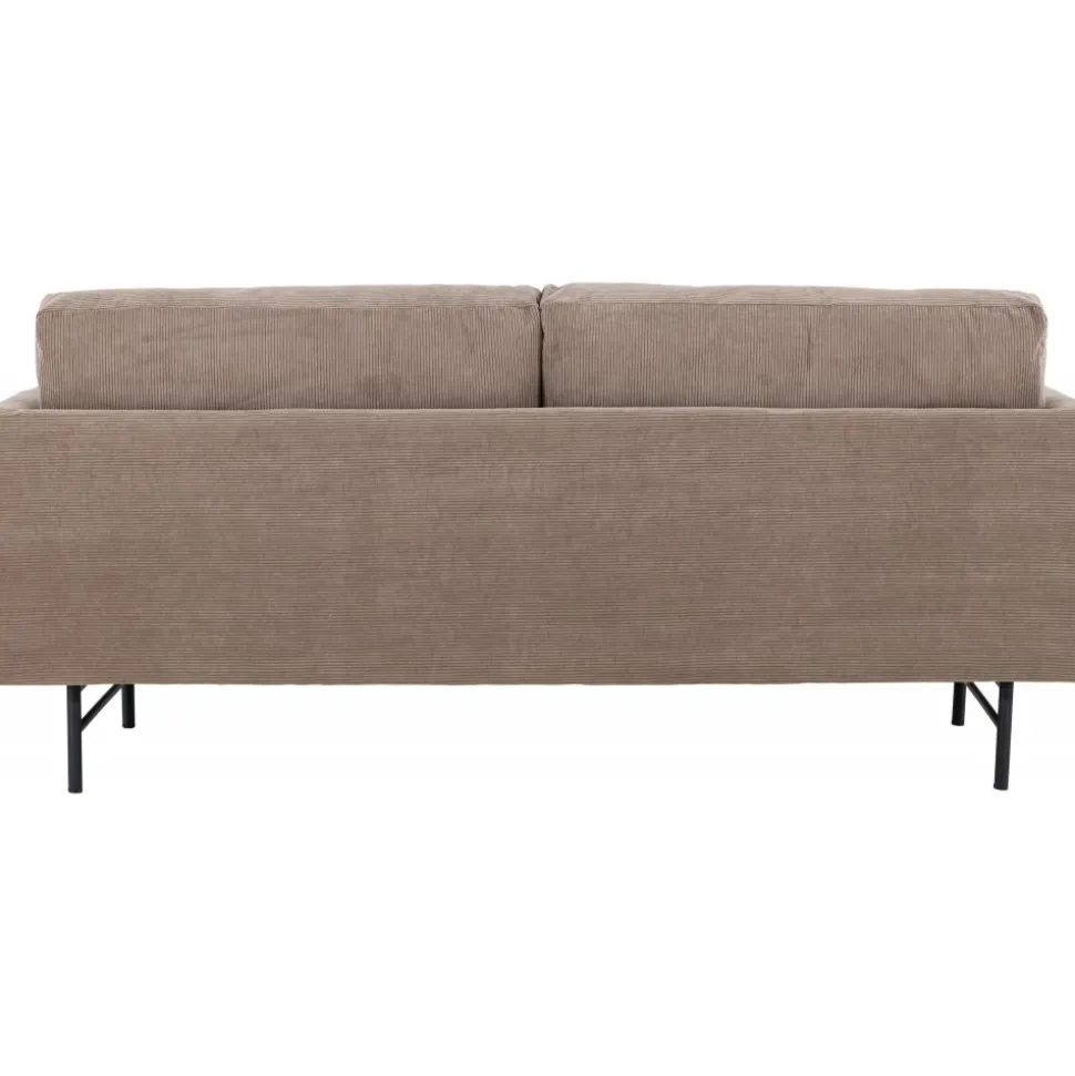 Sky 3-sits soffa - Svart/brun