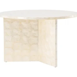 Smögen soffbord Ø70 cm - Ljusgrå