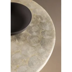 Smögen soffbord Ø70 cm - Ljusgrå