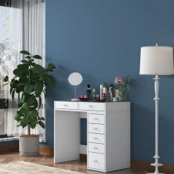 sminkbord med förvaring