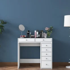 sminkbord med förvaring