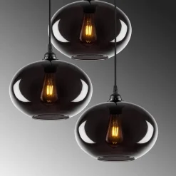 Smoke taklampa 51 - Svart