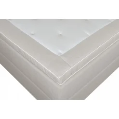 Säng med förvaring beige 160x200 cm