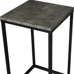 Sängbord höjd 72 cm - Cement