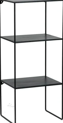 Sängbord i metall - Svart