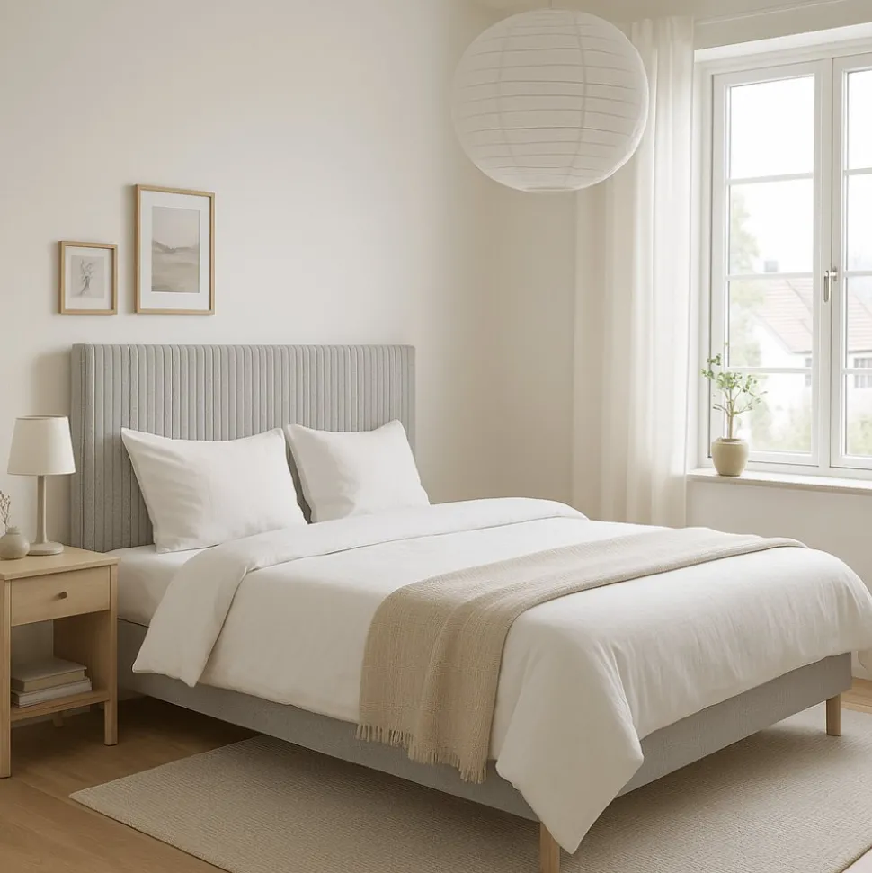 Sänggavel Equator 180 cm - Grå