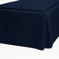 Sängkappa 40 cm hög - Mörkblå sammet