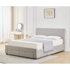 Sängram 180 x 200 cm - Grå