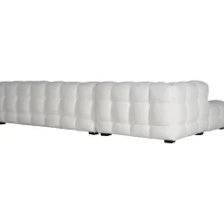 Soffa 322 cm bred beige teddy - Elisa + Möbeltassar