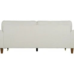 Soffa 210 cm bred Howard Watford Deluxe i bouclé + Textilrengöring för möbler