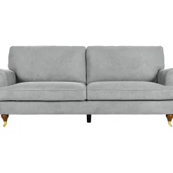 Soffa 210 cm bred Howard Watford Deluxe - Grå + Textilrengöring för möbler
