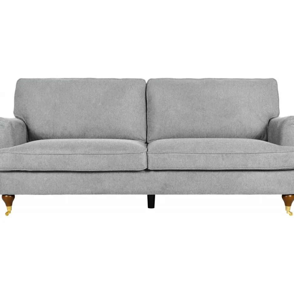 Soffa 210 cm bred Howard Watford Deluxe - Grå + Textilrengöring för möbler