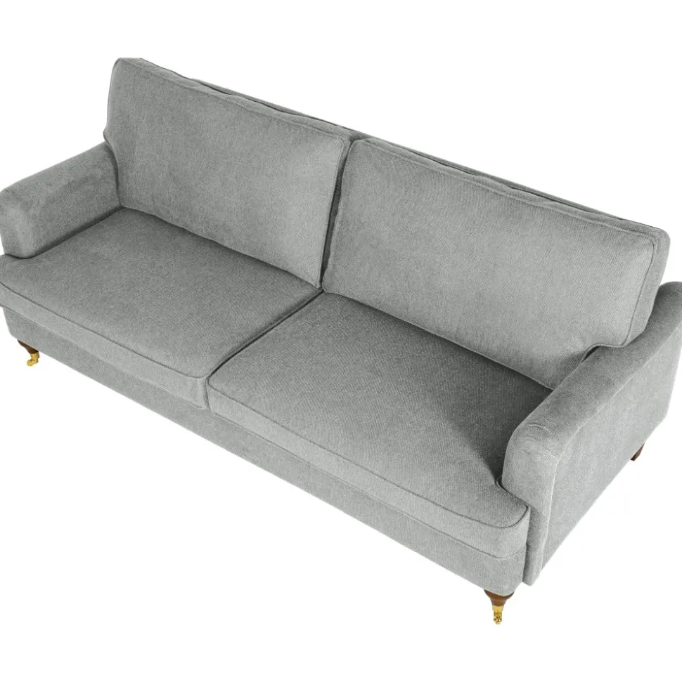 Soffa 210 cm bred Howard Watford Deluxe - Grå + Textilrengöring för möbler