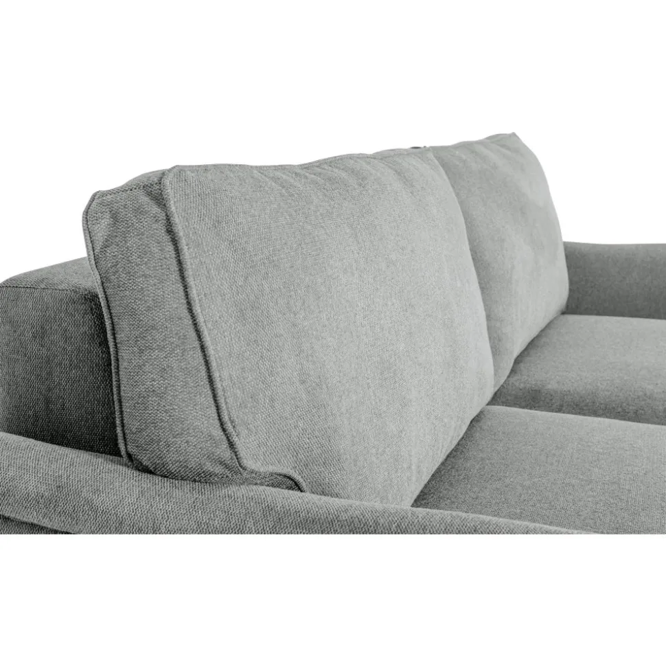 Soffa 210 cm bred Howard Watford Deluxe - Grå + Textilrengöring för möbler