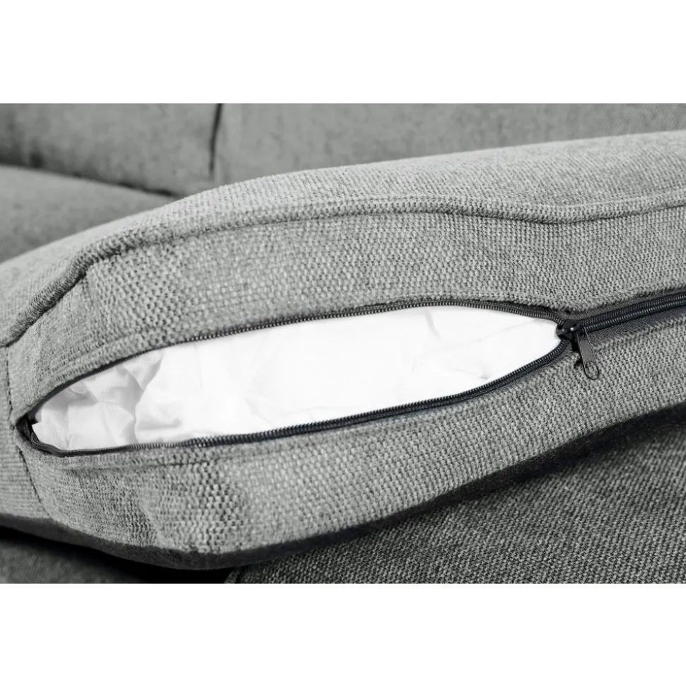 Soffa 210 cm bred Howard Watford Deluxe - Grå + Textilrengöring för möbler