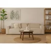 Soffa 310 cm bred i beige manchester