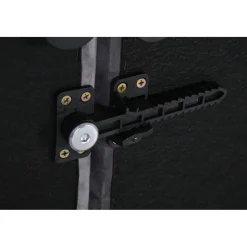 Soffa 270 cm bred och 114 cm djup - grå sammet + Textilrengöring för möbler