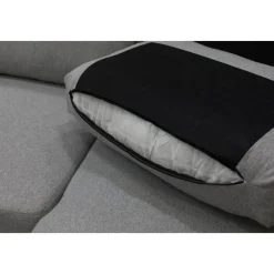 Soffa 309 cm ljusgrå - Solna + Textilrengöring för möbler