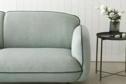 Soffa Catta med fotpall - 200 cm + Textilrengöring för möbler