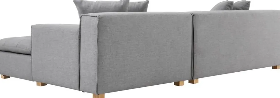 Soffa grå divan 251 cm - Sake