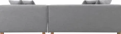 Soffa grå divan 251 cm - Sake