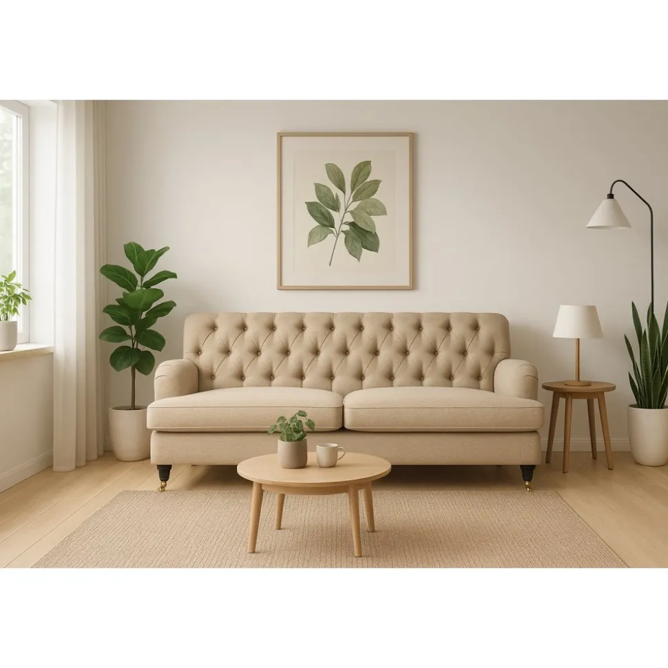 Soffa Howard Barkley 215 cm - Beige