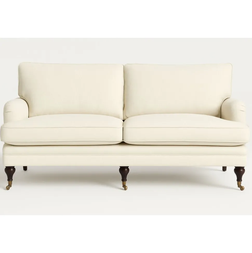 Soffa Howard London Premium 225 cm - Ljusbeige