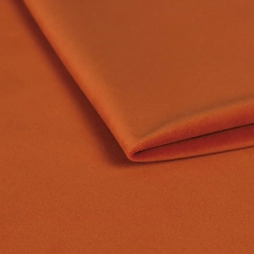 Soffa Howard London Premium 225 cm - Orange sammet