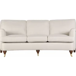 Soffa howard 3-sits Beige - Watford + Textilrengöring för möbler