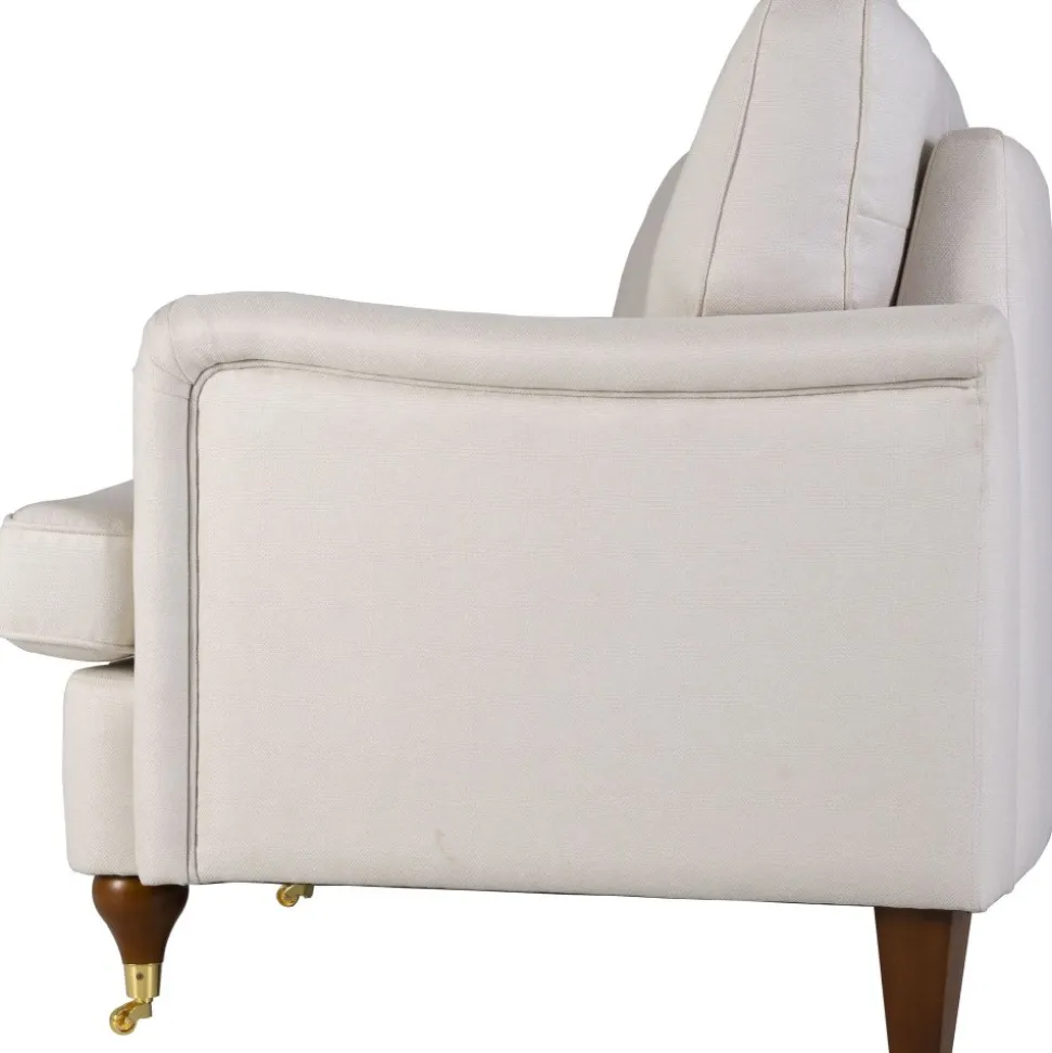 Soffa howard 3-sits Beige - Watford + Textilrengöring för möbler