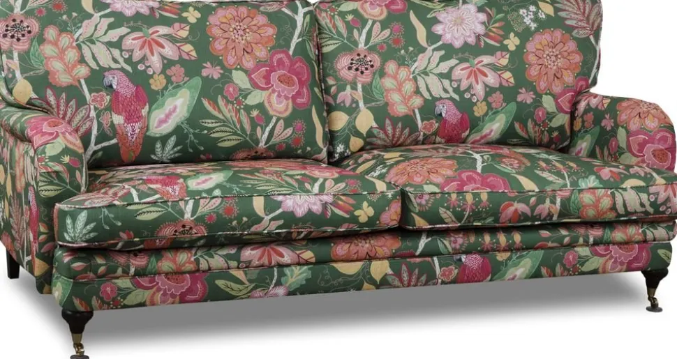 Soffa Howard 3-sits blommig - 208 cm