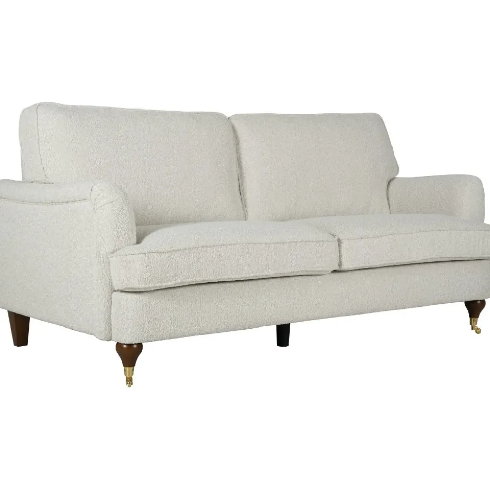 Soffa Howard 2-sits i bouclé 187 cm + Möbeltassar