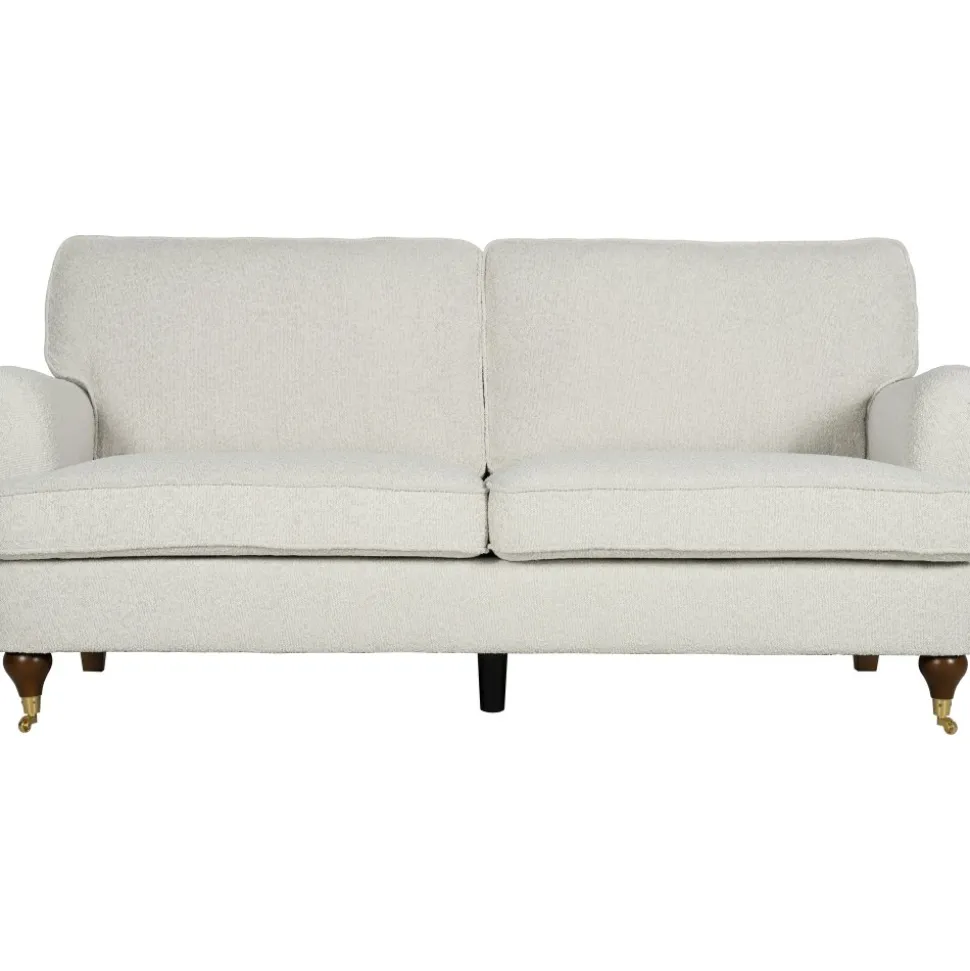 Soffa Howard 2-sits i bouclé 187 cm + Möbeltassar