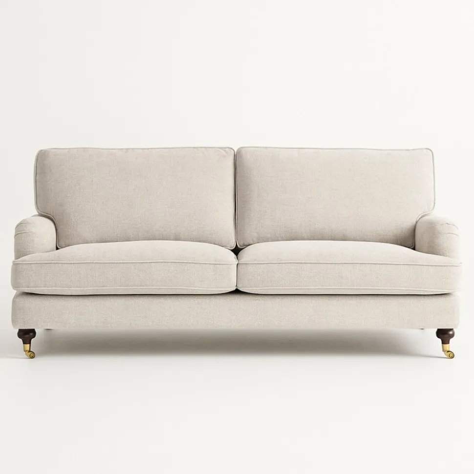 Soffa Howard Watford Deluxe 208 cm - Vitgrå